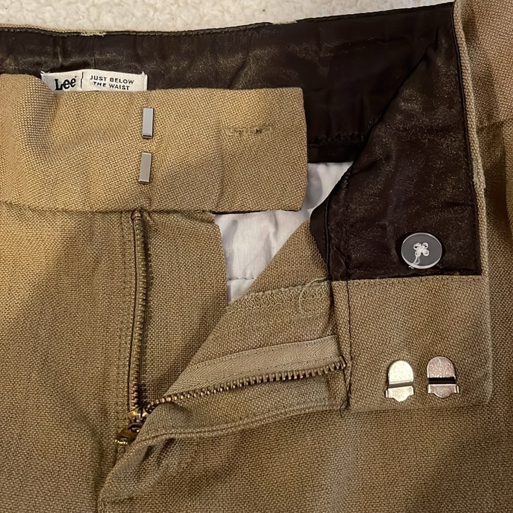 Lee Just Below The Waist Wide Leg Trousers 8M - Picture 6 of 8